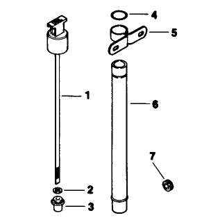 Dipstick Engine Kohler Model No Mv16s Type 56511