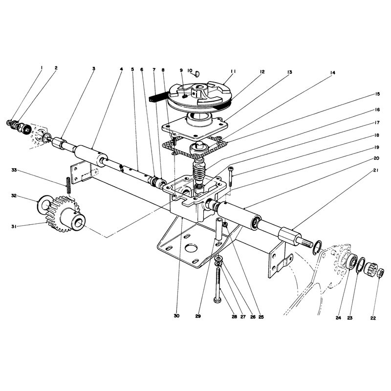 Gear Case Assembly