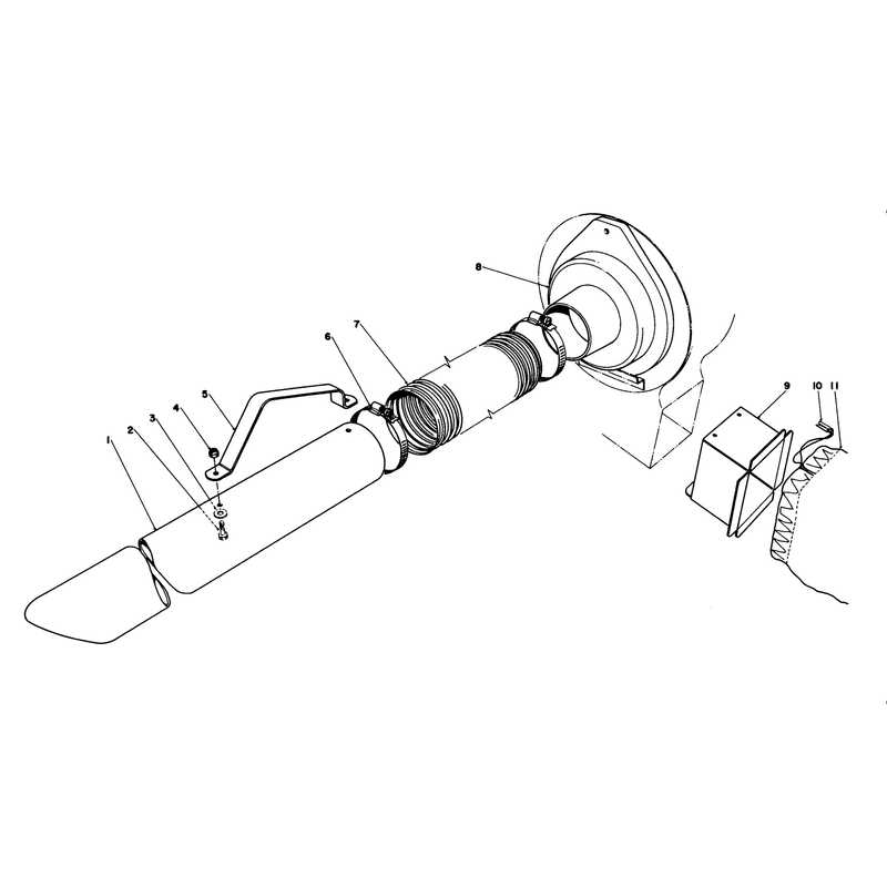 Blower Bagging Kit Model No 59084 Optional