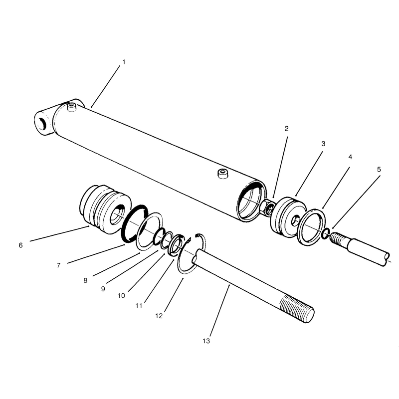 Hydraulic Llft Cylinder No 54-0150