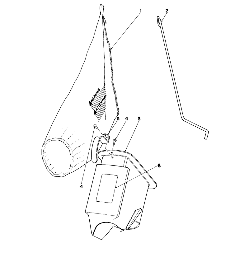 Bagging Kit No 36 8380 optional
