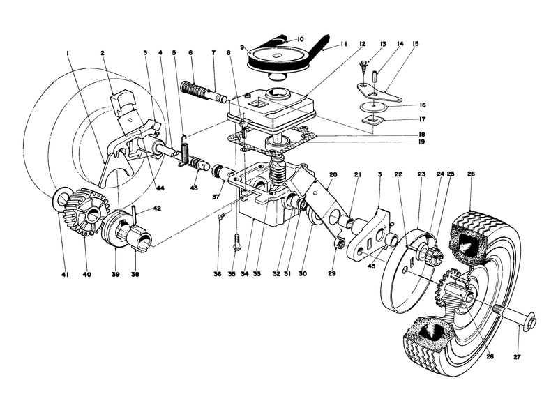 Gear Box Assembly Model 16287