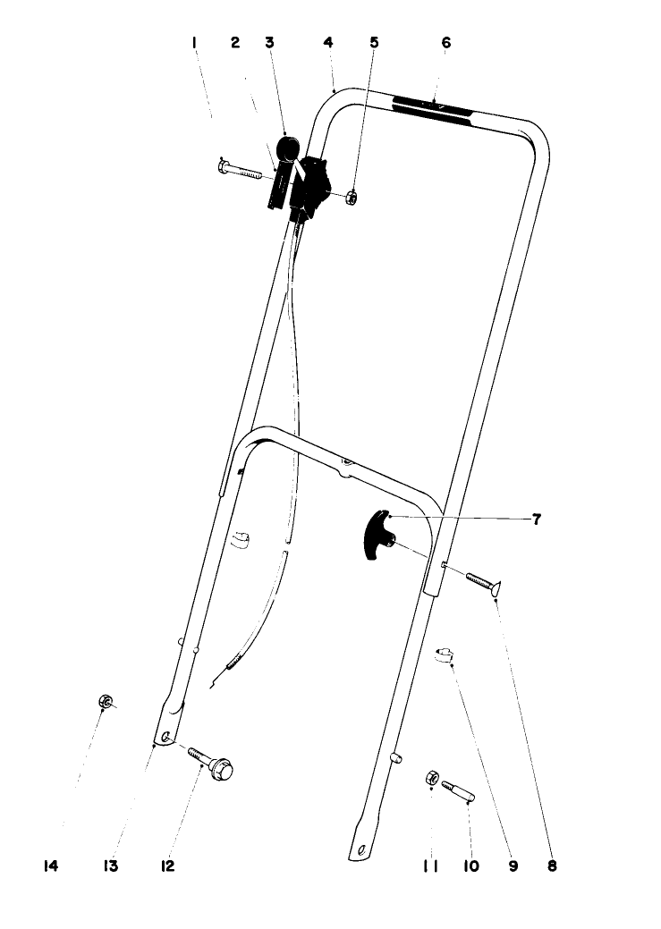 Handle Assembly Model 16067 And 16155