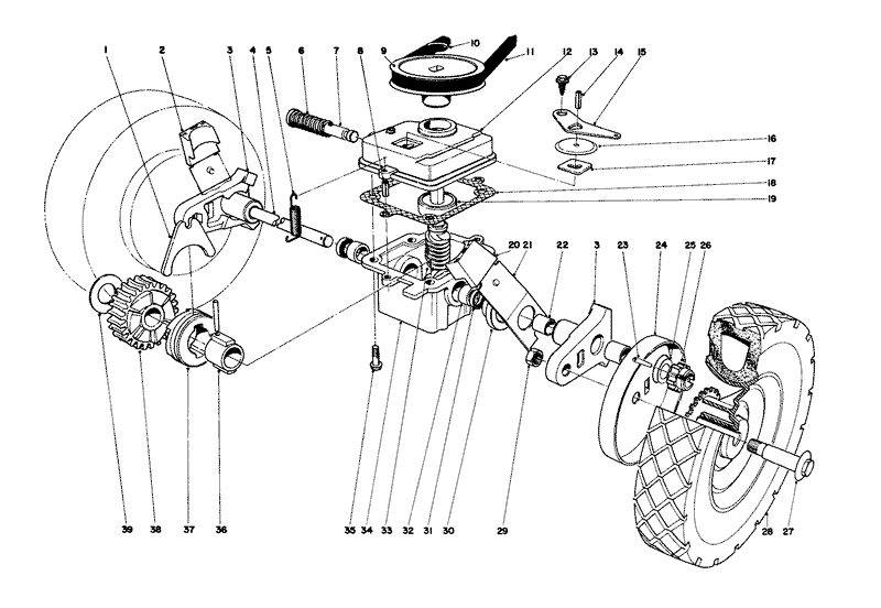 Gear Case Assembly Model 16273