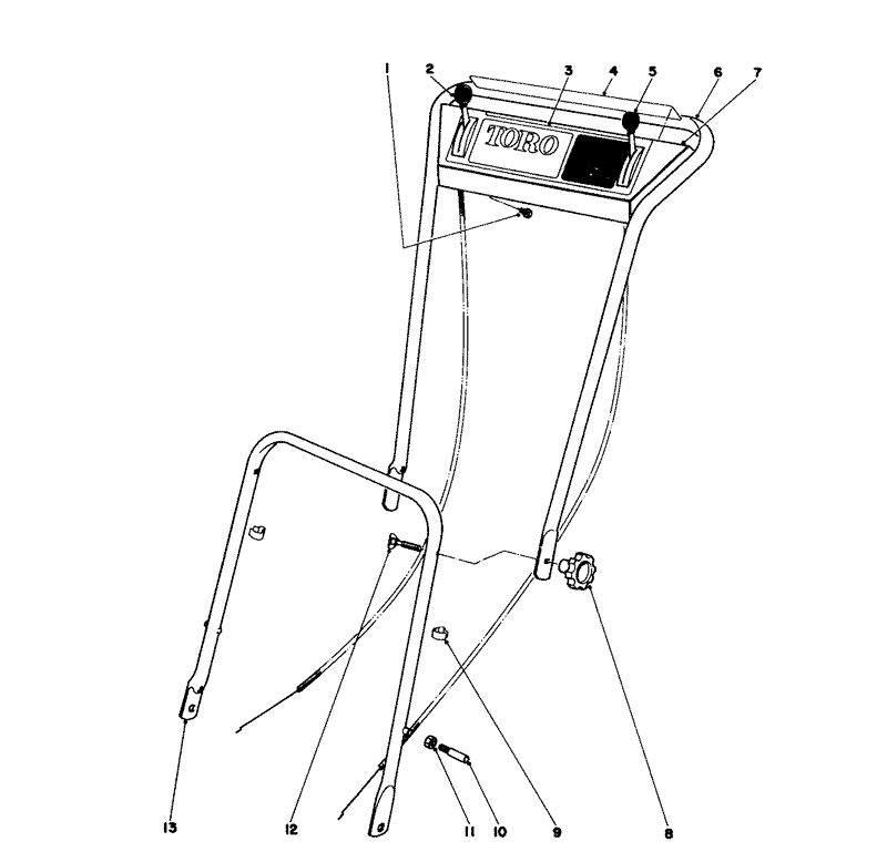Handle Assembly Models 16073 16173 16273