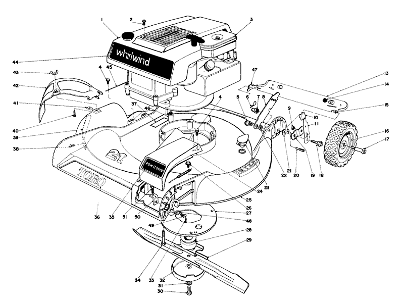 Housing And Engine Assembly Model 16273