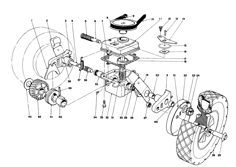 Gear Case Assembly Model 16297
