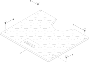 Floormat Kit Assembly No 161-4529