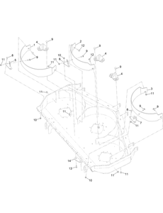 132cm Rear Discharge Recycler Kit Assembly No 161-6845