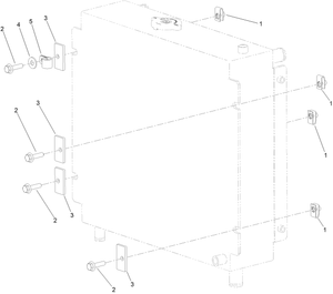 Toro 161-7280 Radiator Support Kit, TX1000 Compact Tool Parts Diagram