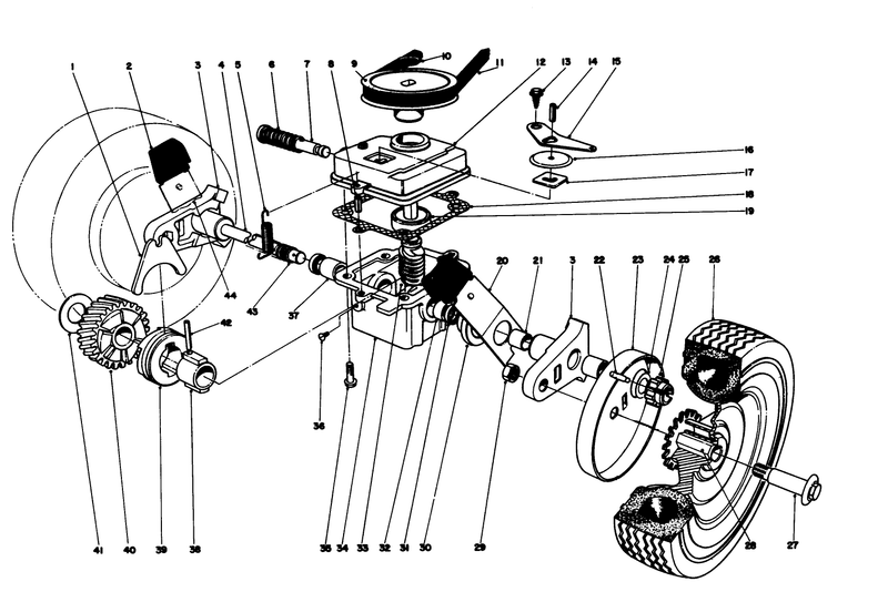 Gear Box Assembly Model 16264