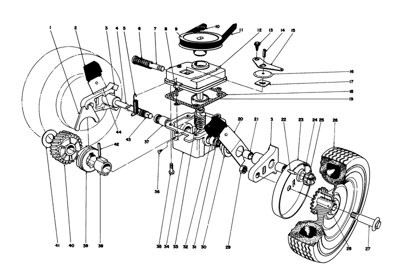Gear Box Assembly Model 16287