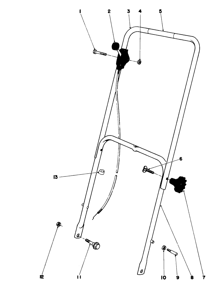 Handle Assembly Model 16077 And 16165