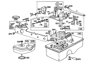 Briggs and Stratton Carburetor Assembly