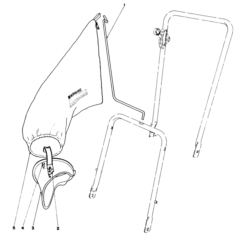 Grass Bagging Kit Optional No 28-1510