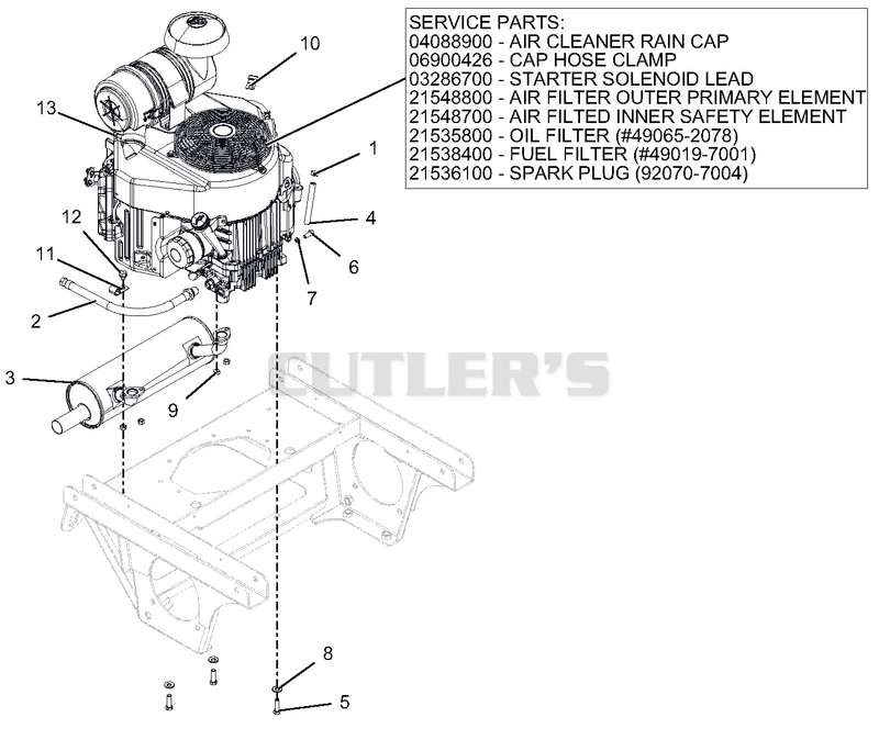 Engine - Kawasaki FX730