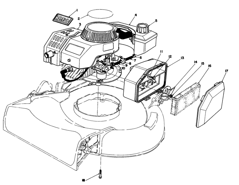 Engine Assembly model No 47pg6