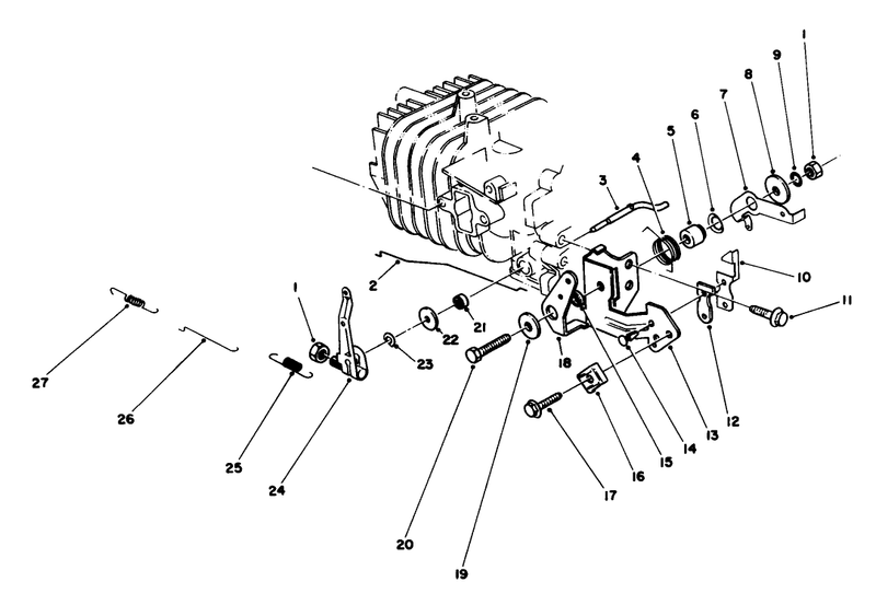 Governor Assembly engine No 47pg6