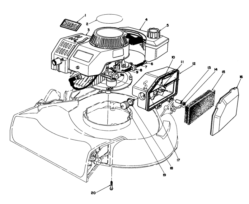 Engine Assembly model No 47ph7