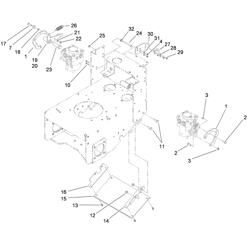 Lower Control Assembly