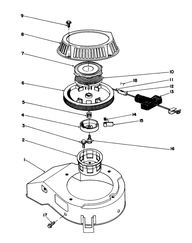 Recoil Assembly model No 47pn2 1