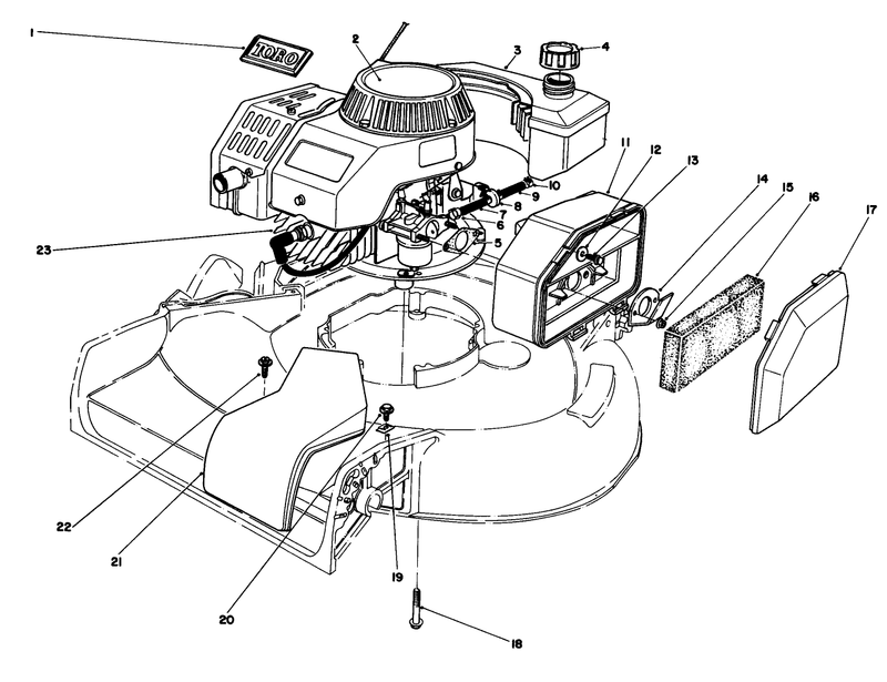 Engine Assembly model No 47pg6