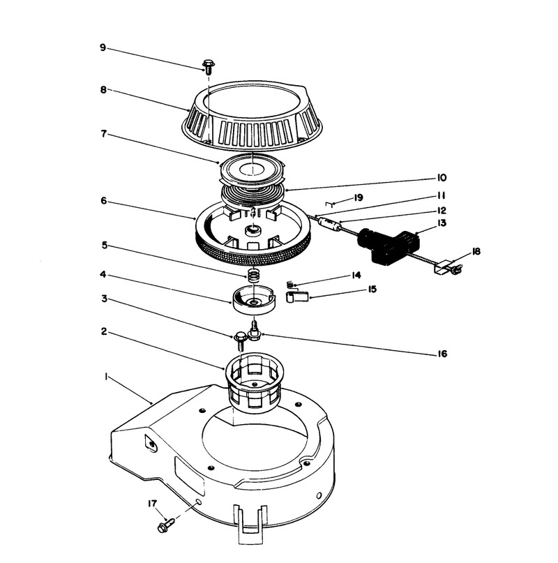 Recoil Assembly model No 47pj8
