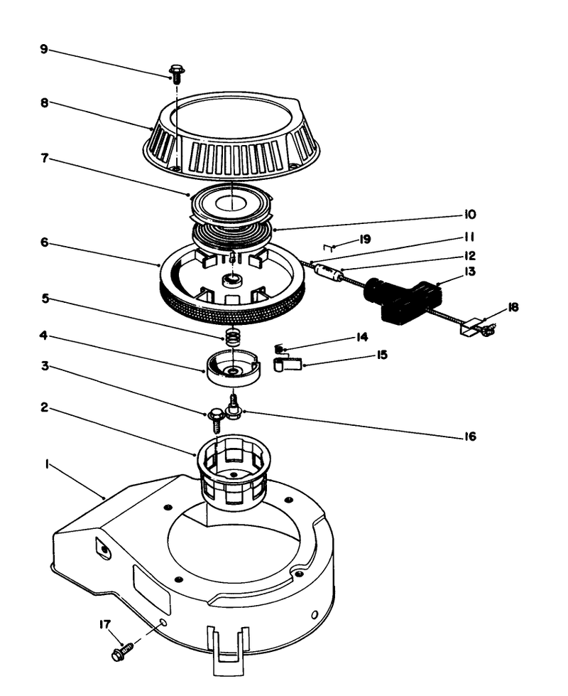 Recoil Assembly model No 47pj8
