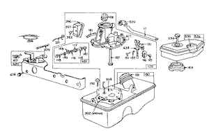 Briggs and Stratton Carburetor Assembly Model 390064