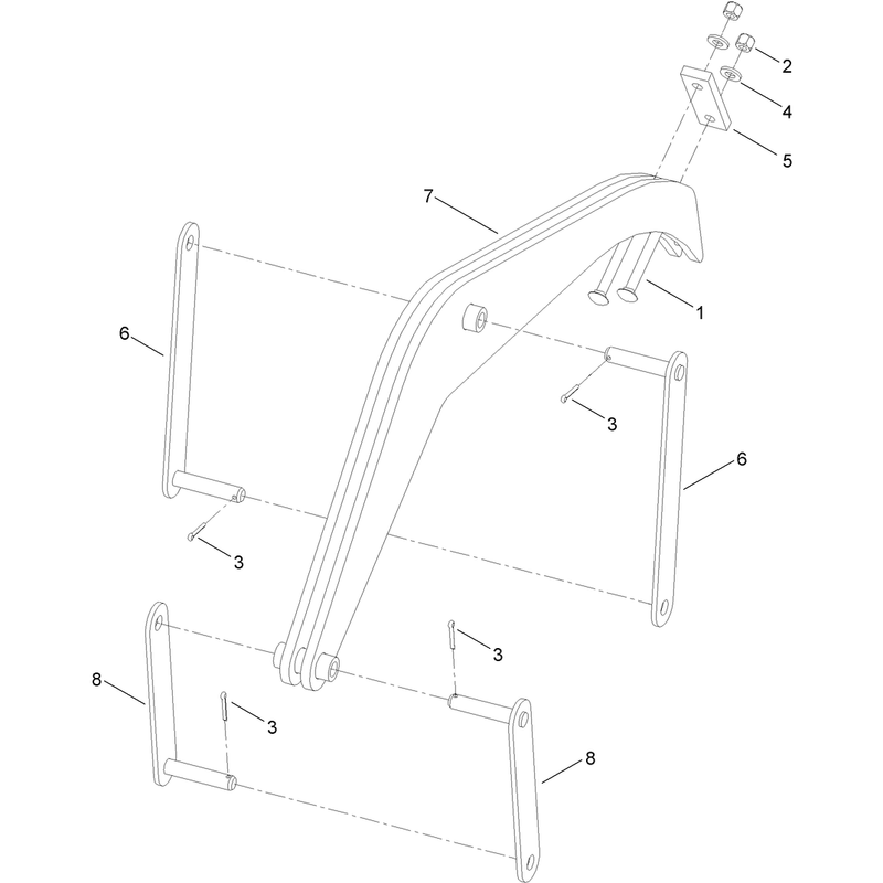 Crumber Arm Assembly No. AU113588A1
