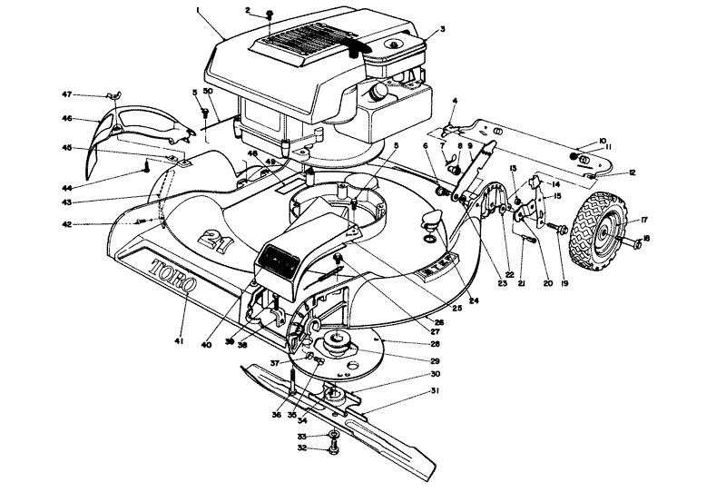Housing And Engine Assembly