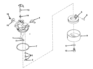 Carburetor No 631612
