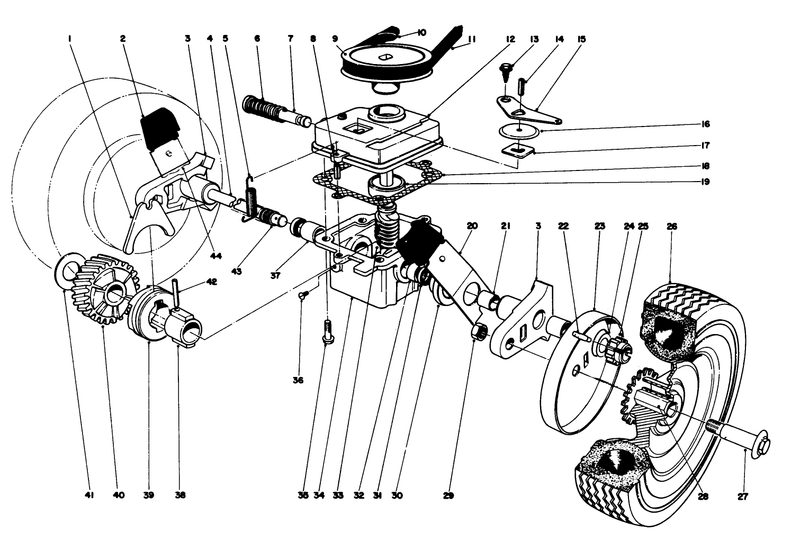 Gear Box Assembly Model 16277