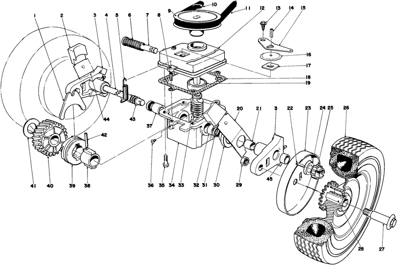 Gear Box Assembly Model 16277