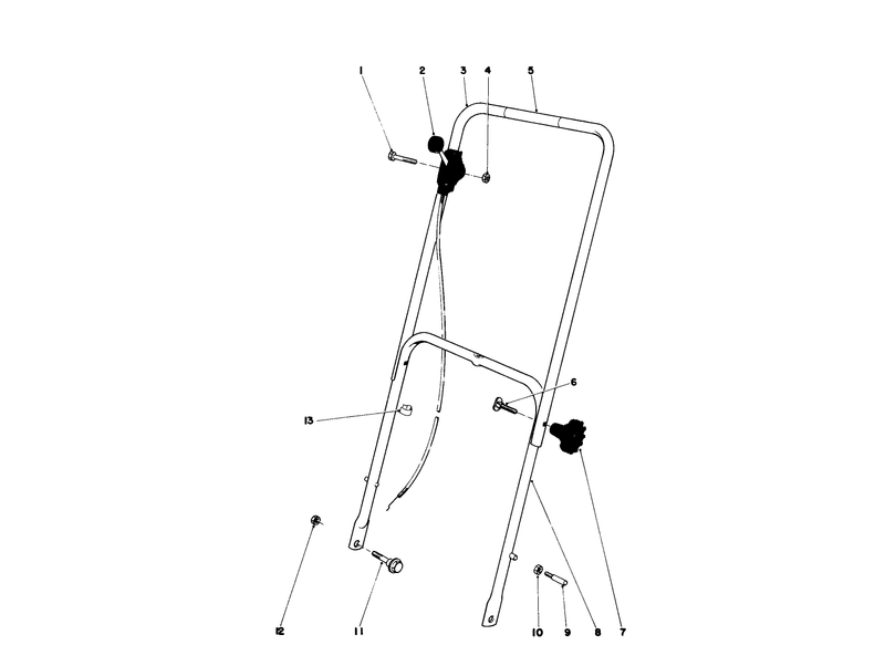 Handle Assembly Model 16077 And 16165