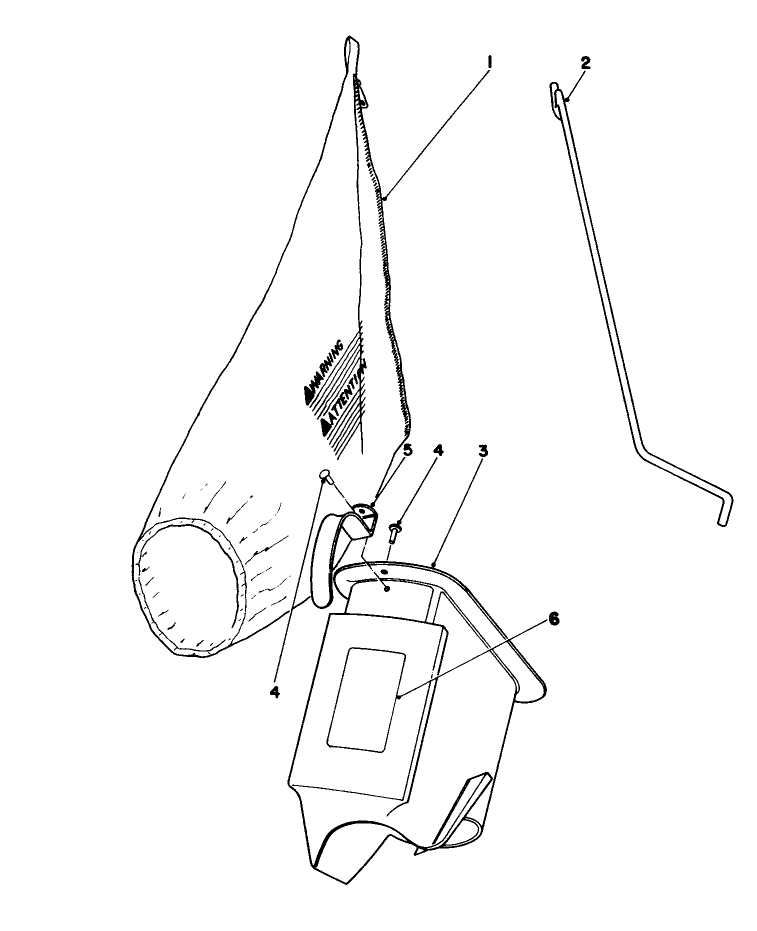Bagging Kit No 36 8380 optional
