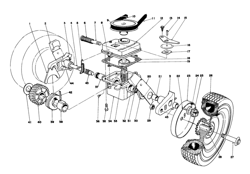 Gear Box Assembly Model 16320