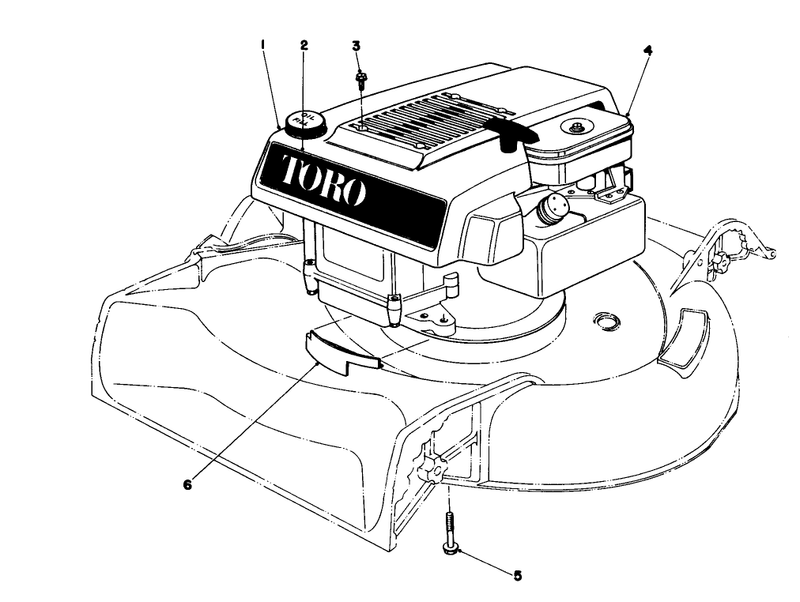 Engine Assembly Model 16360 And 16370