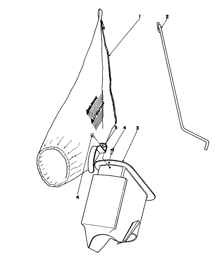 Grass Bagging Assembly