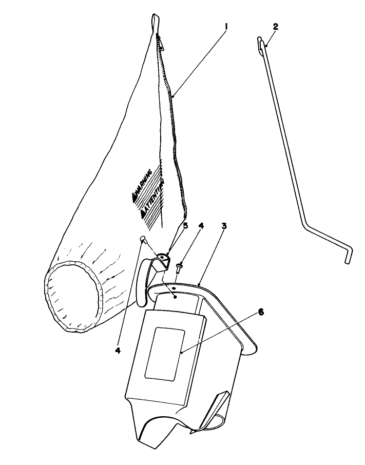 Bagging Kit No 36 8380 optional