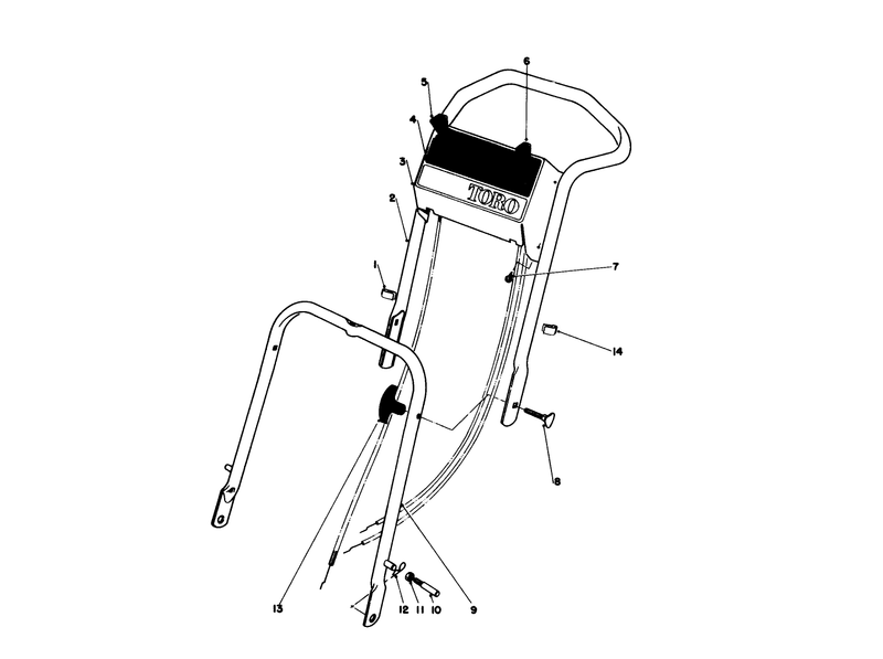 Handle Assembly Model 16390