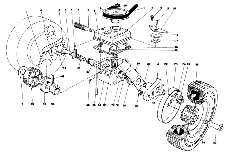 Gear Box Assembly Model 16390
