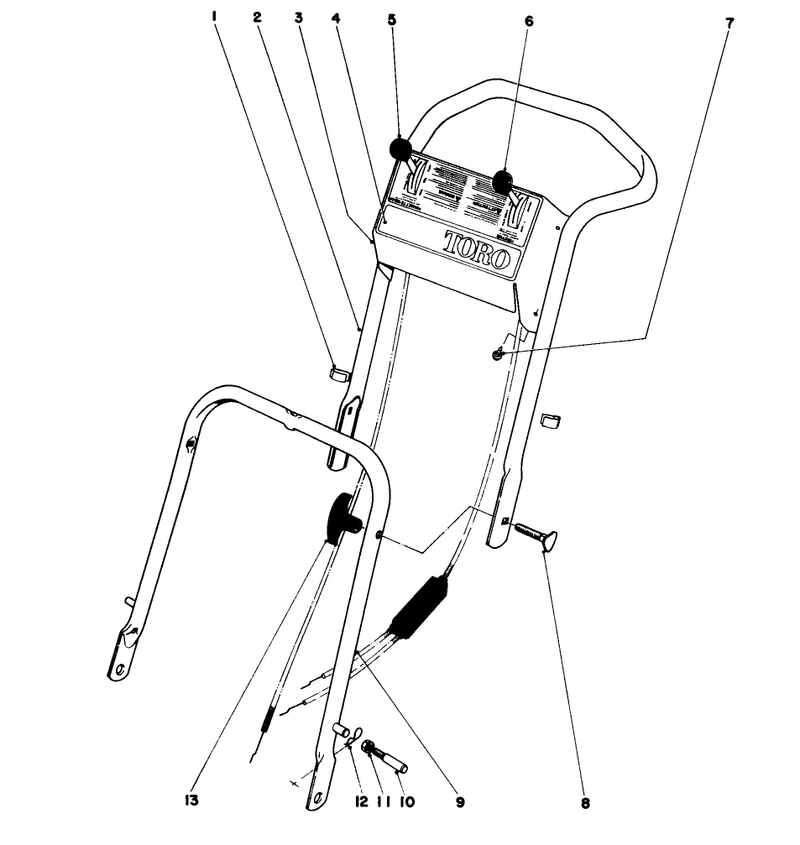 Handle Assembly Model 16390