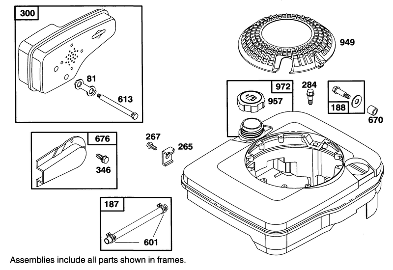 Engine Briggs and Stratton Model 122702 3171 01