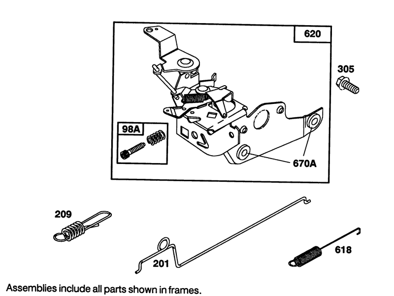 Engine Briggs and Stratton Model 122702 3171 01