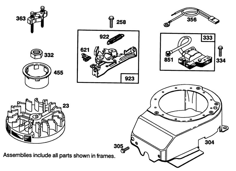 Engine Briggs and Stratton Model 122702 3171 01