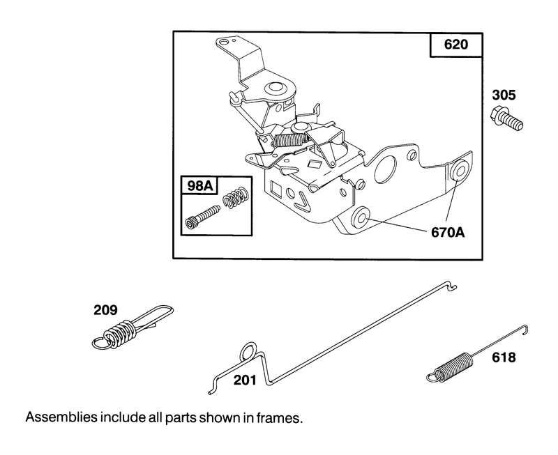 Engine Briggs and Stratton Model 122702 3171 01
