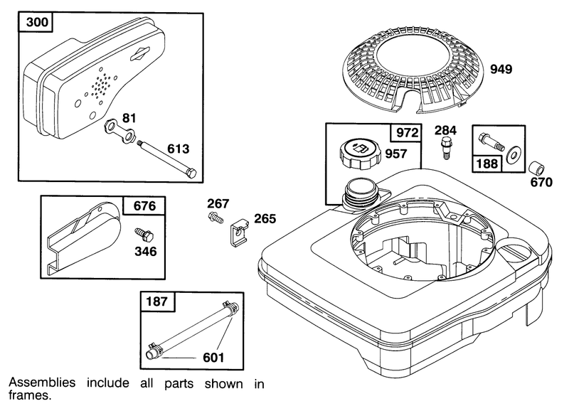 Engine Briggs and Stratton Model 122702 3171 01