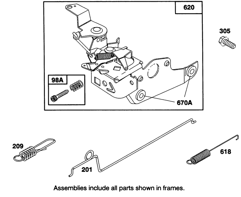 Engine Briggs and Stratton Model 122707 3187 01