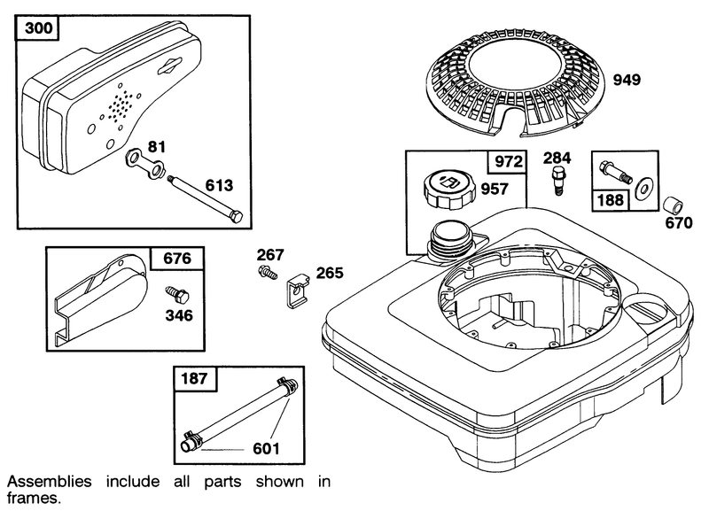 Engine Briggs and Stratton Model 122702 3171 01